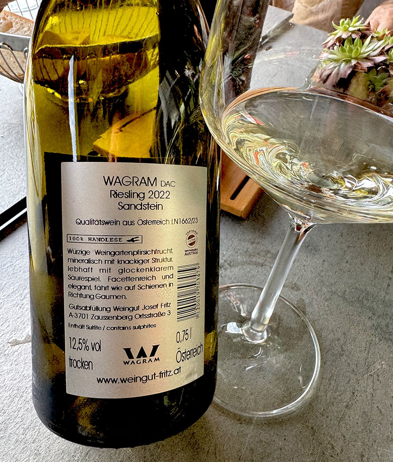 Riesling Sandstein 2022 Josef Fritz