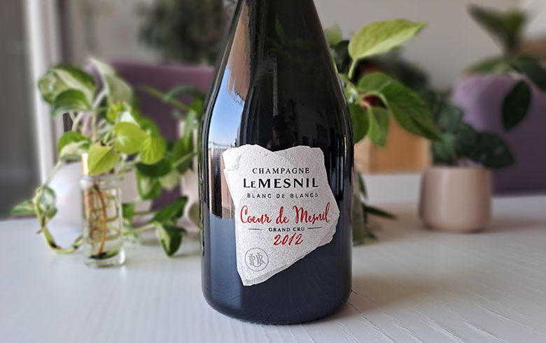 Champagne Blanc de Blancs Le Mesnil Coeur de Mesnil Brut Grand Cru 2012
