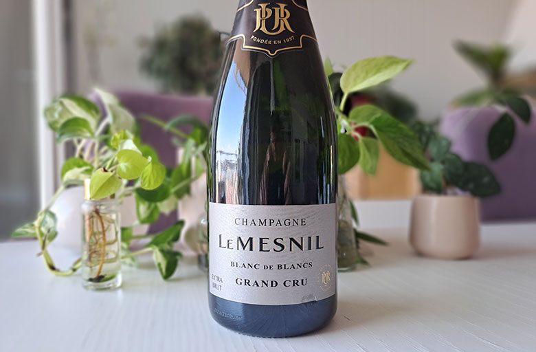 Champagne Blanc de Blancs Le Mesnil Grand Cru Extra Brut