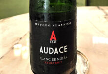 Audace Blanc De Noir Extra Brut Metodo Classico Serena Wines 1881