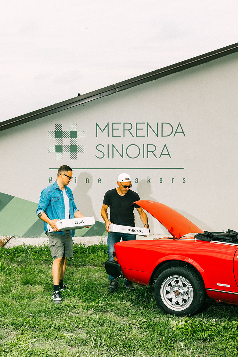 I fondatori di Merenda Sinoira