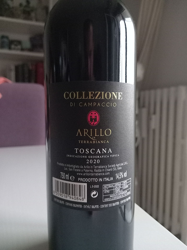 Rosso Collezione di Campaccio 2020 Arillo in Terrabianca