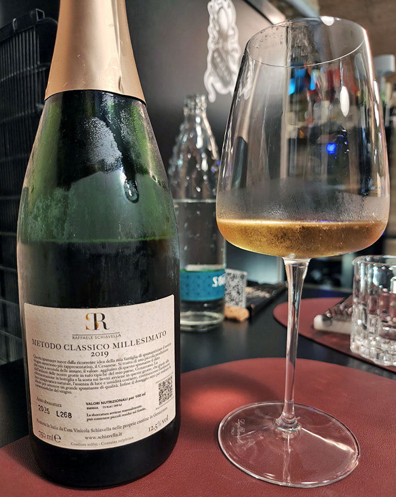 Metodo Classico RS Brut Nature Millesimato 2019 Schiavella