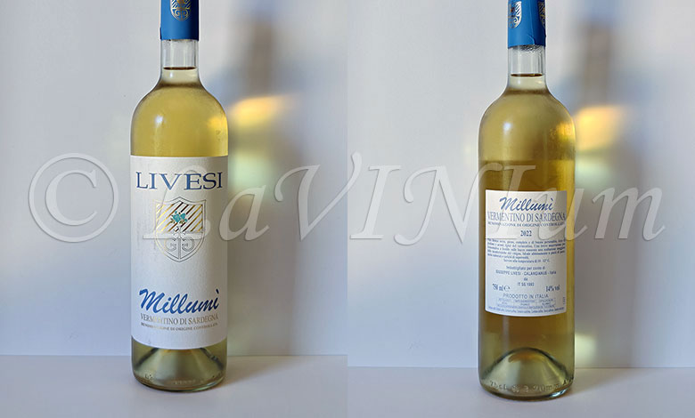 Vermentino di Sardegna Millumì 2022 Livesi