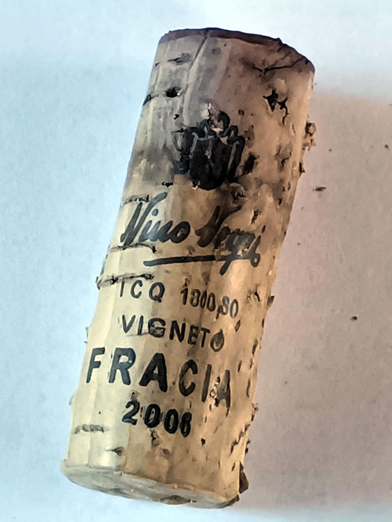 Tappo Valtellina Superiore Vigneto Fracia 2006 Nino Negri