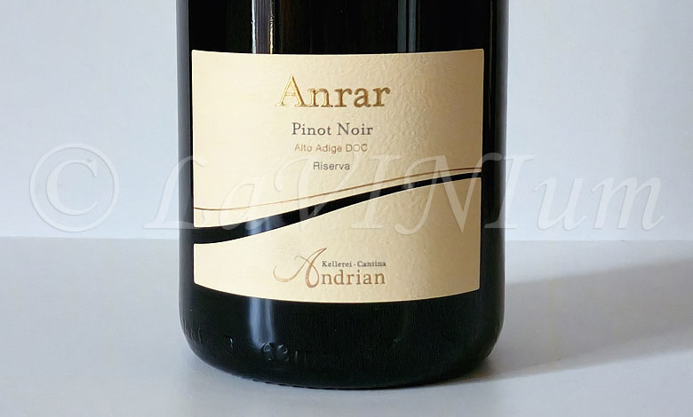 Alto Adige Pinot Noir Anrar Riserva 2023 Andriano